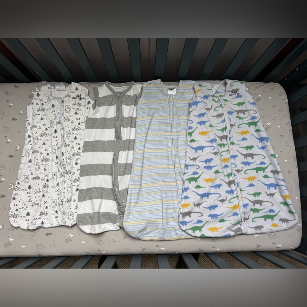 Halo Kids Sleep Sacks - Gray, Blue, White, Green